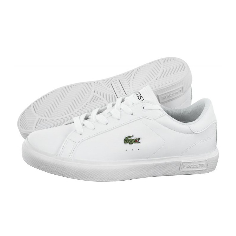 Lacoste Powercourt 0721 1 SUJ WHT 7-41SUJ001421G (LC389-b) sports Shoes