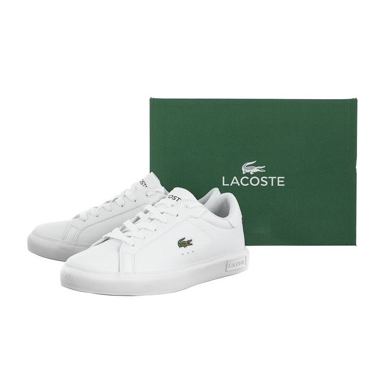 Lacoste Powercourt 0721 1 SUJ WHT 7-41SUJ001421G (LC389-b) sports Shoes