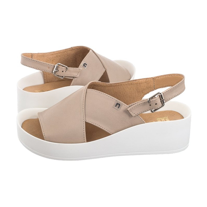 Nessi Beżowe 22219  (NE283-c) shoes