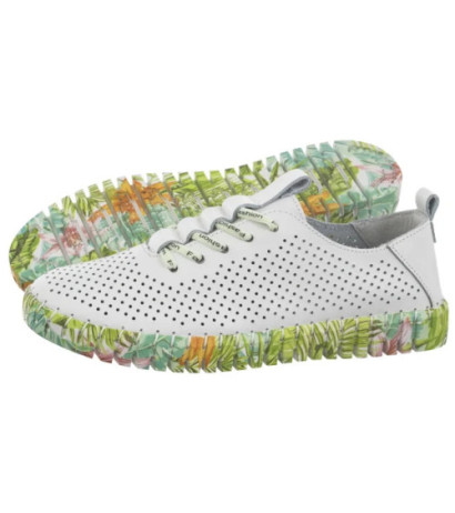 Artiker Białe/Zielone 52C1381 (AR25-c) shoes