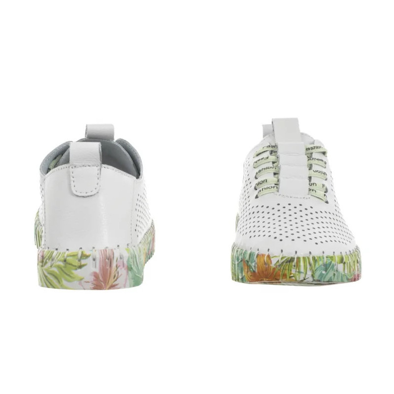 Artiker Białe/Zielone 52C1381 (AR25-c) shoes