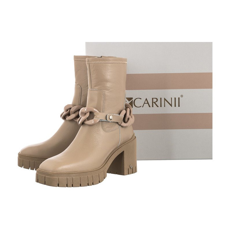 Carinii Beżowe B7698-R77-000-000-E88 (CI676-a) shoes