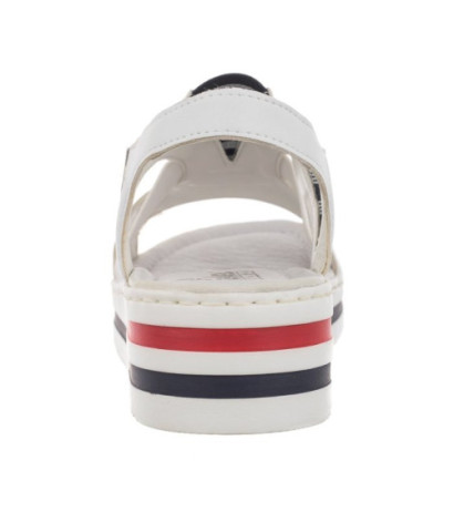 Rieker Białe V02Y5-80 White (RI1-a) shoes