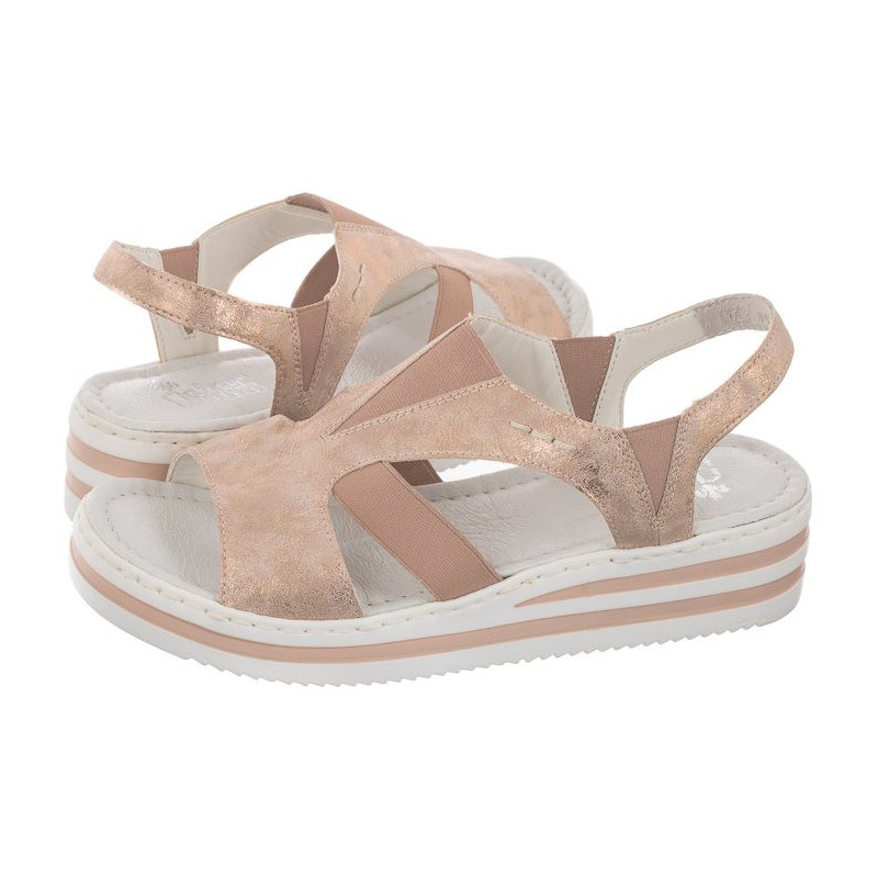 Rieker Różowe V02Y5-31 Rosa (RI1-b) shoes