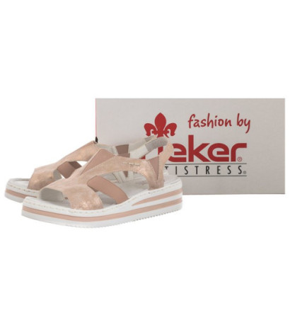 Rieker Różowe V02Y5-31 Rosa (RI1-b) shoes