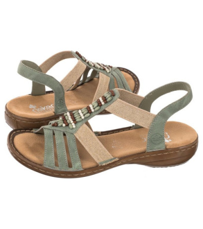 Rieker Zielone 60851-52 Green (RI33-a) shoes