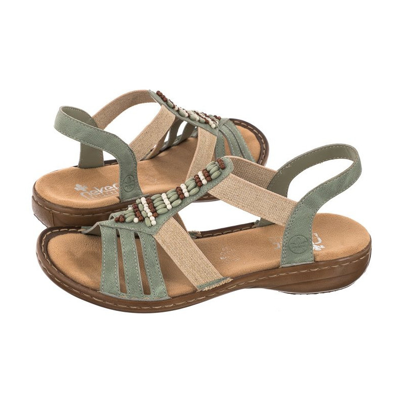 Rieker Zielone 60851-52 Green (RI33-a) shoes