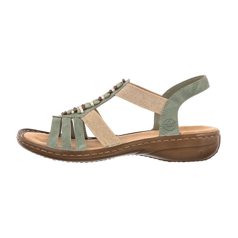 Rieker Zielone 60851-52 Green (RI33-a) shoes