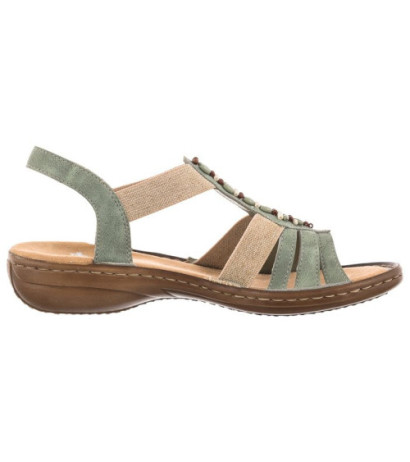 Rieker Zielone 60851-52 Green (RI33-a) shoes