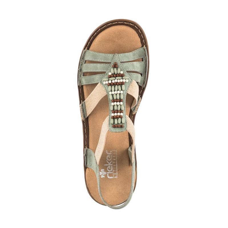 Rieker Zielone 60851-52 Green (RI33-a) shoes