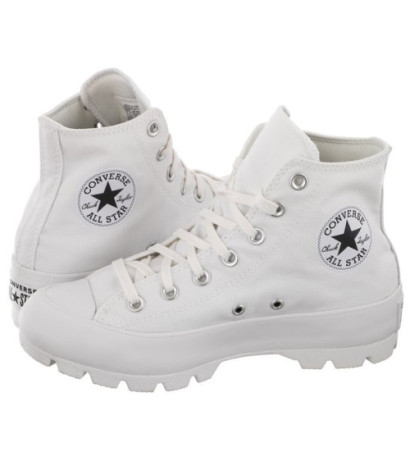 Converse CT All Star Lugged Hi White/Black/White 565902C (CO571-a) shoes