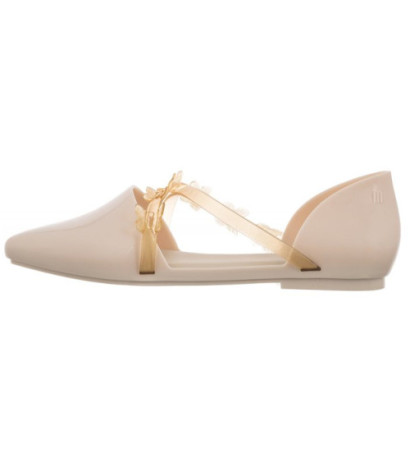 Melissa Pointy Stripe Fly AD 33638/AB974 Beige (ML259-b) sandals