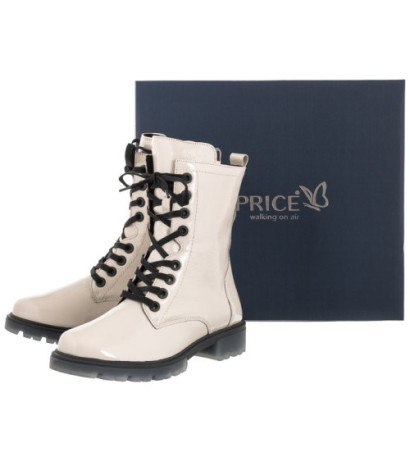 Caprice Białe 9-25251-29 138 Snow Naplak (CP330-a) shoes