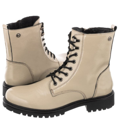 Tamaris Beżowe 1-25234-29 432 Ivory Patent (TM401-a) shoes