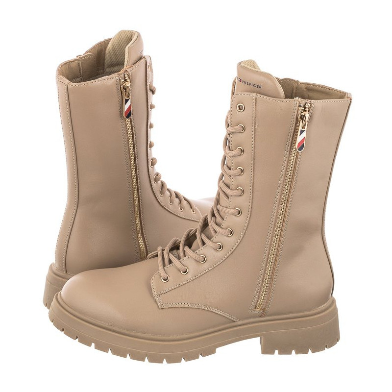 Tommy Hilfiger Lace-Up Bootie Nude T3A5-32381-1355 359 (TH515-b) shoes