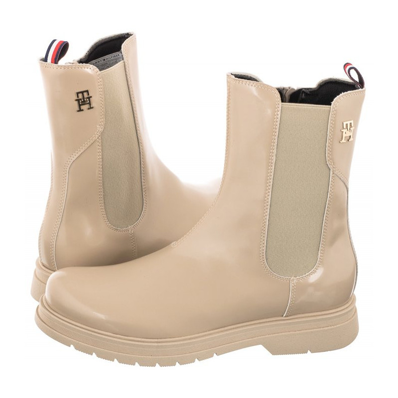 Tommy Hilfiger Chelsea Boot Beige T4A5-32407-1453 500 (TH526-a) shoes