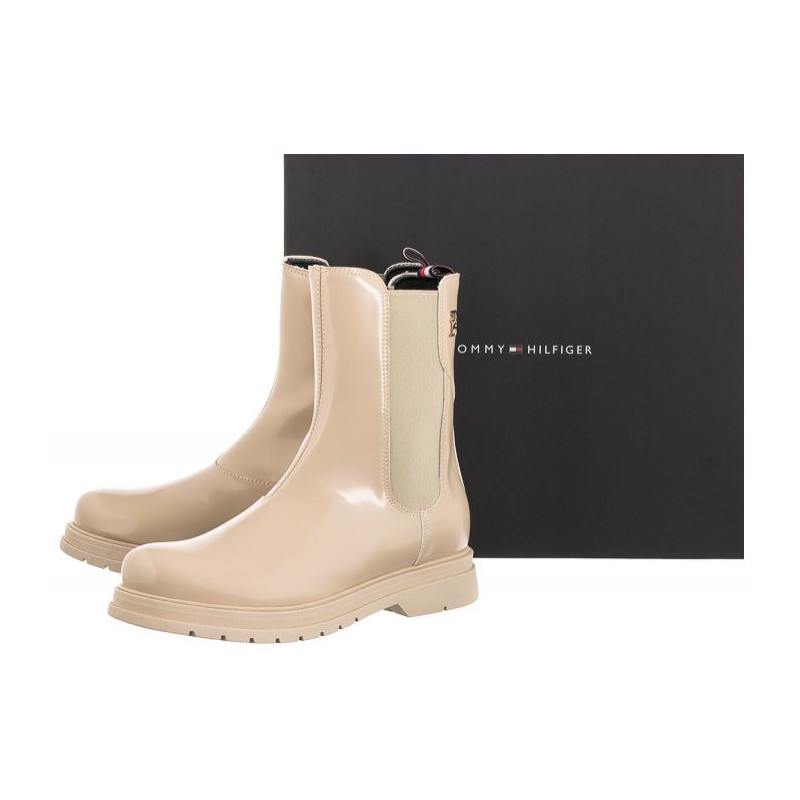 Tommy Hilfiger Chelsea Boot Beige T4A5-32407-1453 500 (TH526-a) shoes