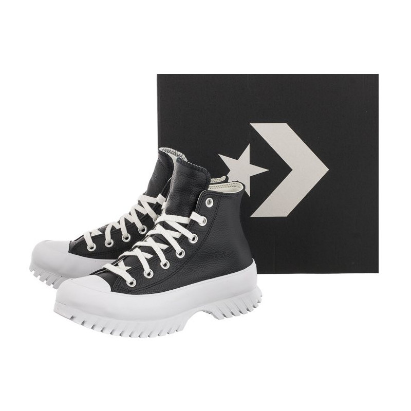 Converse CT All Star Lugged 2.0 Hi Black/Egret/White A03704C (CO576-a) shoes