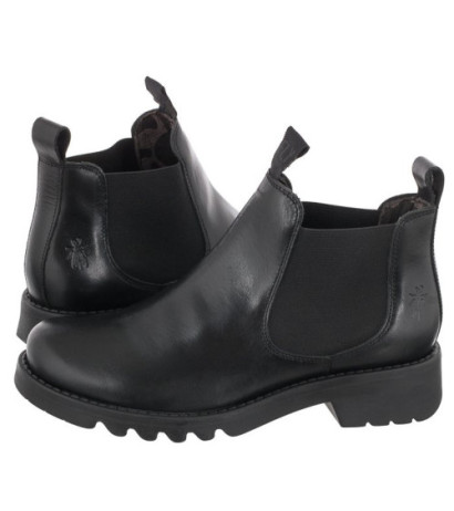 FLY London Rika Rug Black P144894000 (FL372-a) shoes