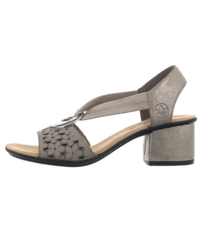 Rieker Białe 64677-64 Beige (RI12-b) shoes