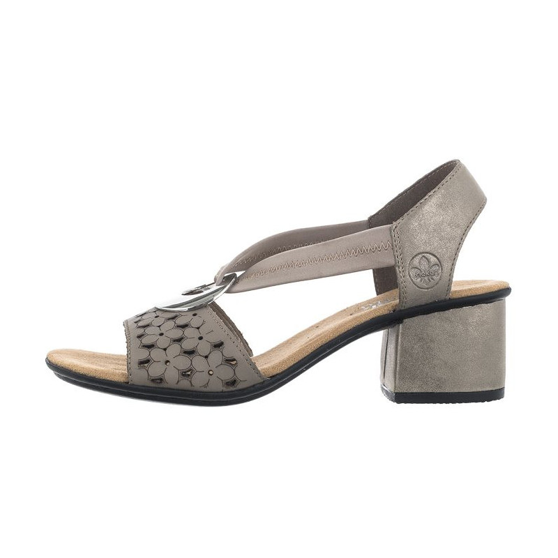 Rieker Białe 64677-64 Beige (RI12-b) shoes