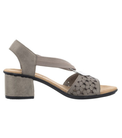 Rieker Białe 64677-64 Beige (RI12-b) shoes