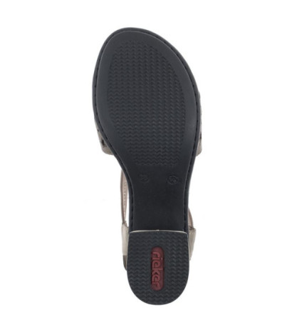 Rieker Białe 64677-64 Beige (RI12-b) shoes