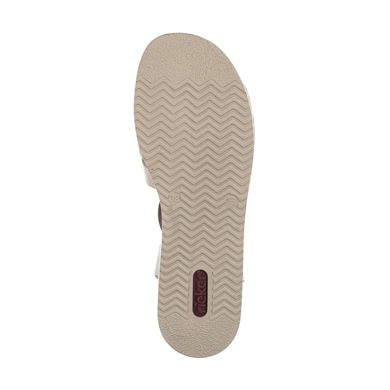 Rieker Beżowe 62918-22 Beige Combination (RI30-b) shoes