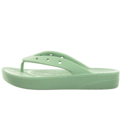 Crocs Classic Platform Flip W Jade Stone 207714-3UG (CR238-d) flip flops