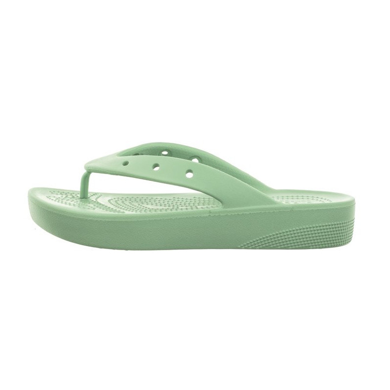 Crocs Classic Platform Flip W Jade Stone 207714-3UG (CR238-d) flip flops
