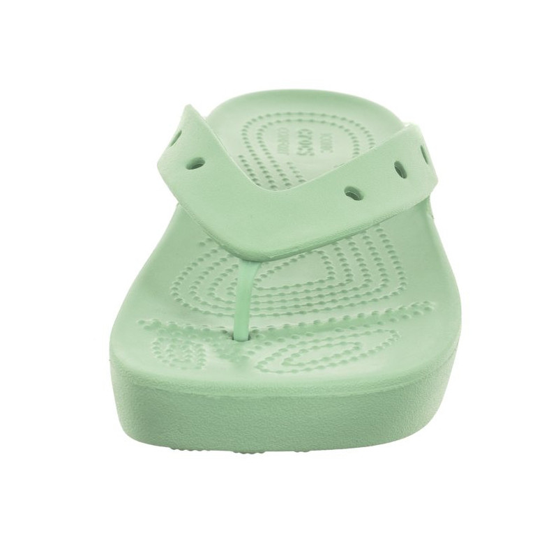 Crocs Classic Platform Flip W Jade Stone 207714-3UG (CR238-d) flip flops