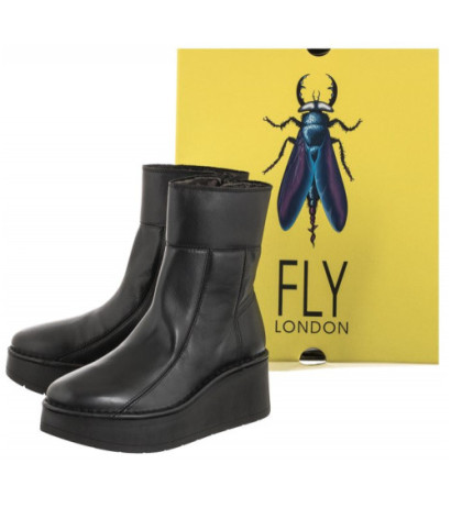 FLY London Hann Arkansas Black P701248000 (FL378-a) shoes