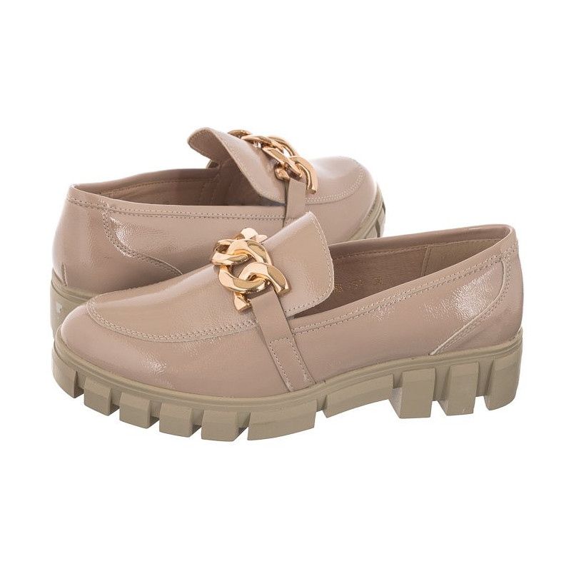 Sergio Leone Beżowe MK 751 (SL450-a) shoes