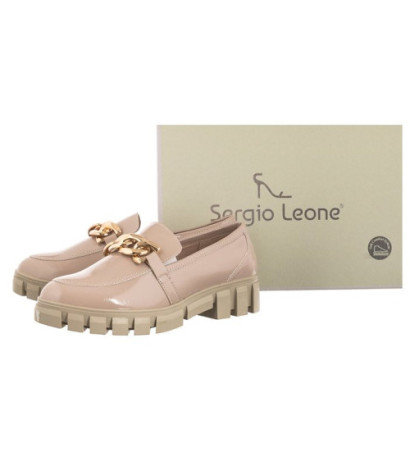 Sergio Leone Beżowe MK 751 (SL450-a) shoes
