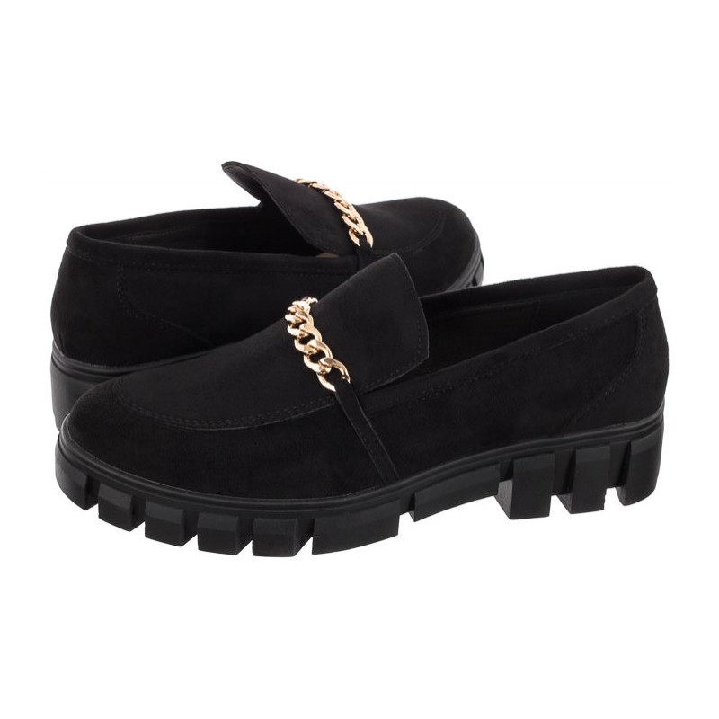 Sergio Leone Czarne MK 755 Zamsz (SL451-b) shoes