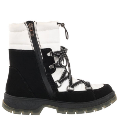 Caprice Czarne/Białe 9-26230-29 061 Black/White (CP340-b) boots