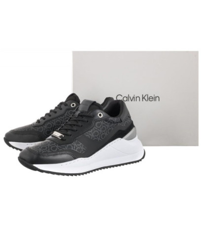 Calvin Klein Chunky Inter WDG Lace Up-Mn Mix HW0HW01272 Black/Black Mono (CK169-a) shoes