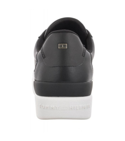 Tommy Hilfiger TH Signature Leather Sneaker FW0FW06665 BDS Black (TH539-a) sports Shoes