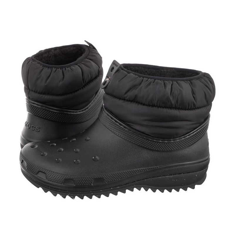 Crocs Classic Neo Puff Shorty Boot W Black 207311-001 (CR267-a) shoes