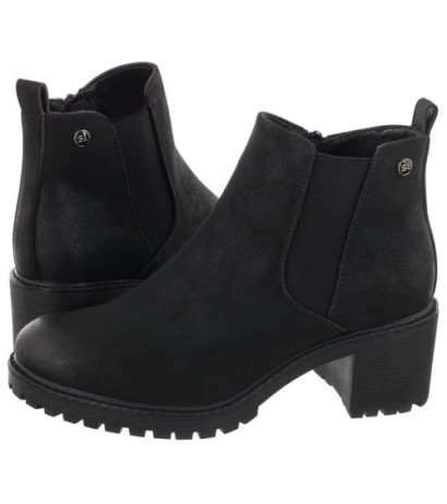 Sergio Leone Czarne TR 702 (SL463-a) shoes