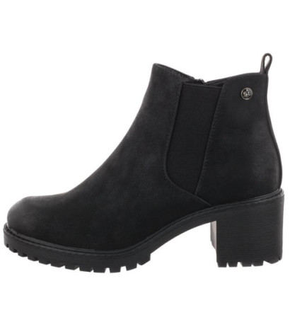 Sergio Leone Czarne TR 702 (SL463-a) shoes