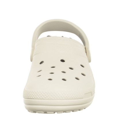 Crocs Classic Lined Clog White/Grey 203591-10M (CR266-c) Women's Shoes/Flip Flops