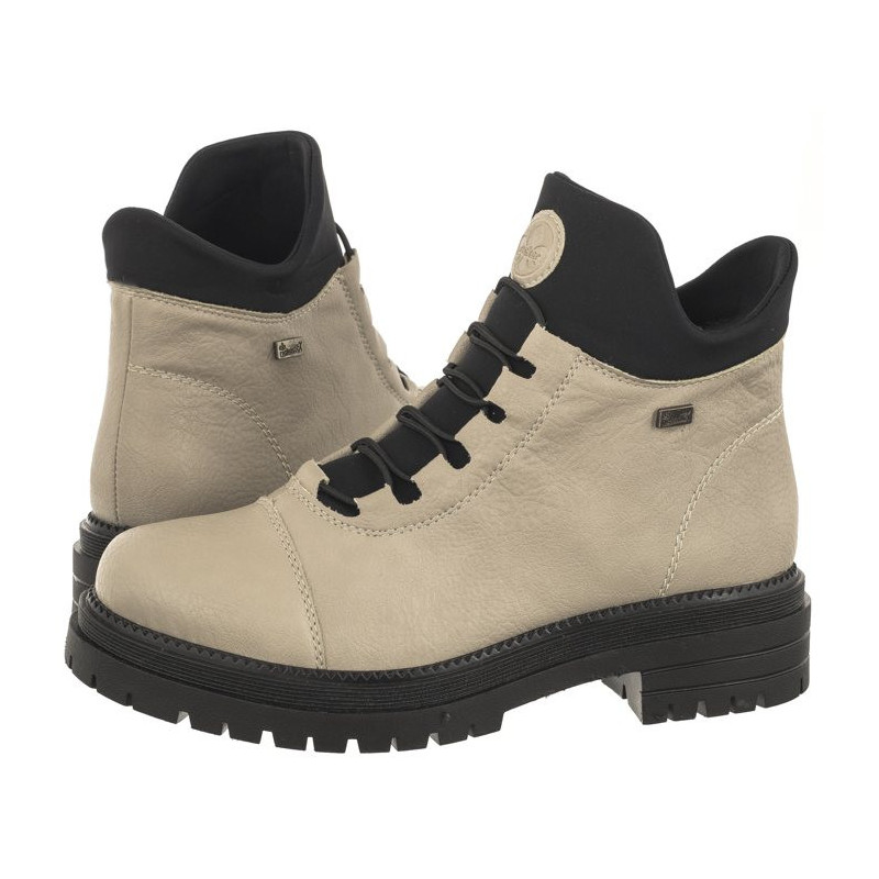 Rieker Beżowe Y3163-60 Beige (RI39-b) shoes