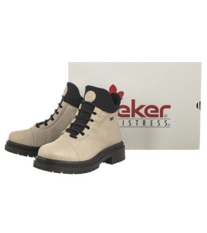 Rieker Beżowe Y3163-60 Beige (RI39-b) shoes