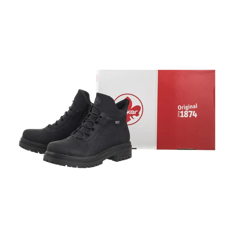 Rieker Czarne Y3163-00 Black (RI39-c) shoes
