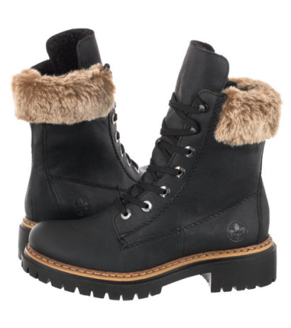 Rieker Czarne 72630-00 (RI68-a) shoes