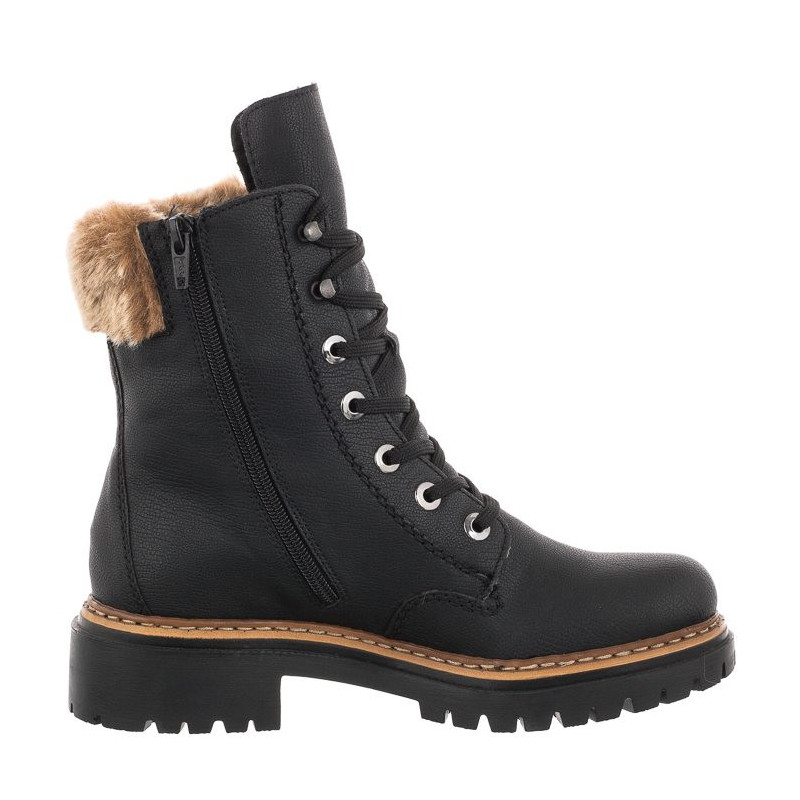 Rieker Czarne 72630-00 (RI68-a) shoes