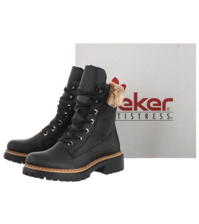 Rieker Czarne 72630-00 (RI68-a) shoes