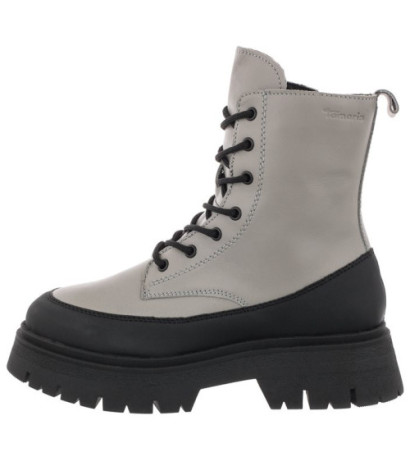 Tamaris Szare 1-25230-39 208 GreyLea./Blk (TM419-a) shoes