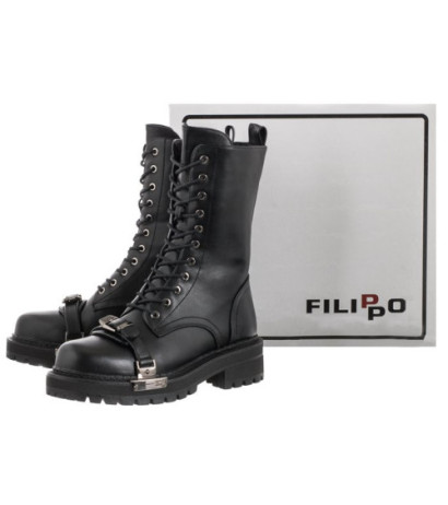 Filippo Czarne DBT4075/22 BK (FO2-a) shoes